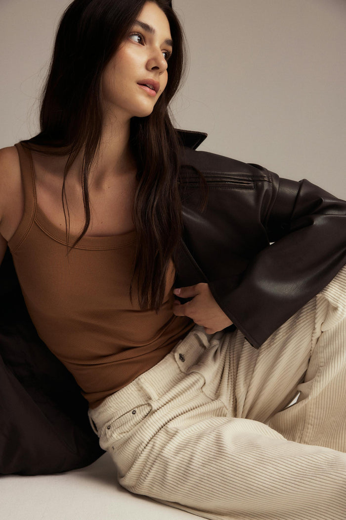 Basic rib hlýrabolur