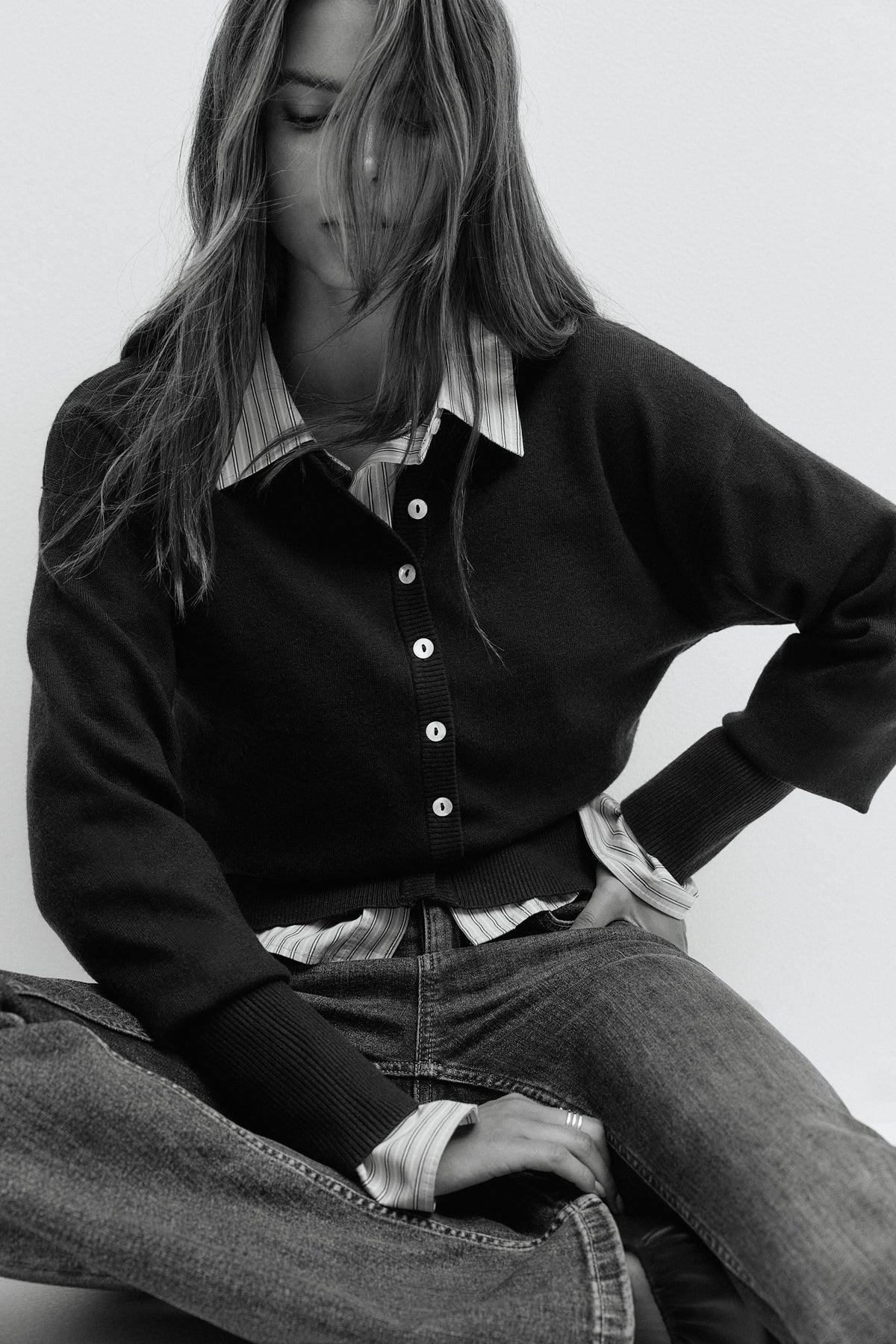 Low waist gallabuxur