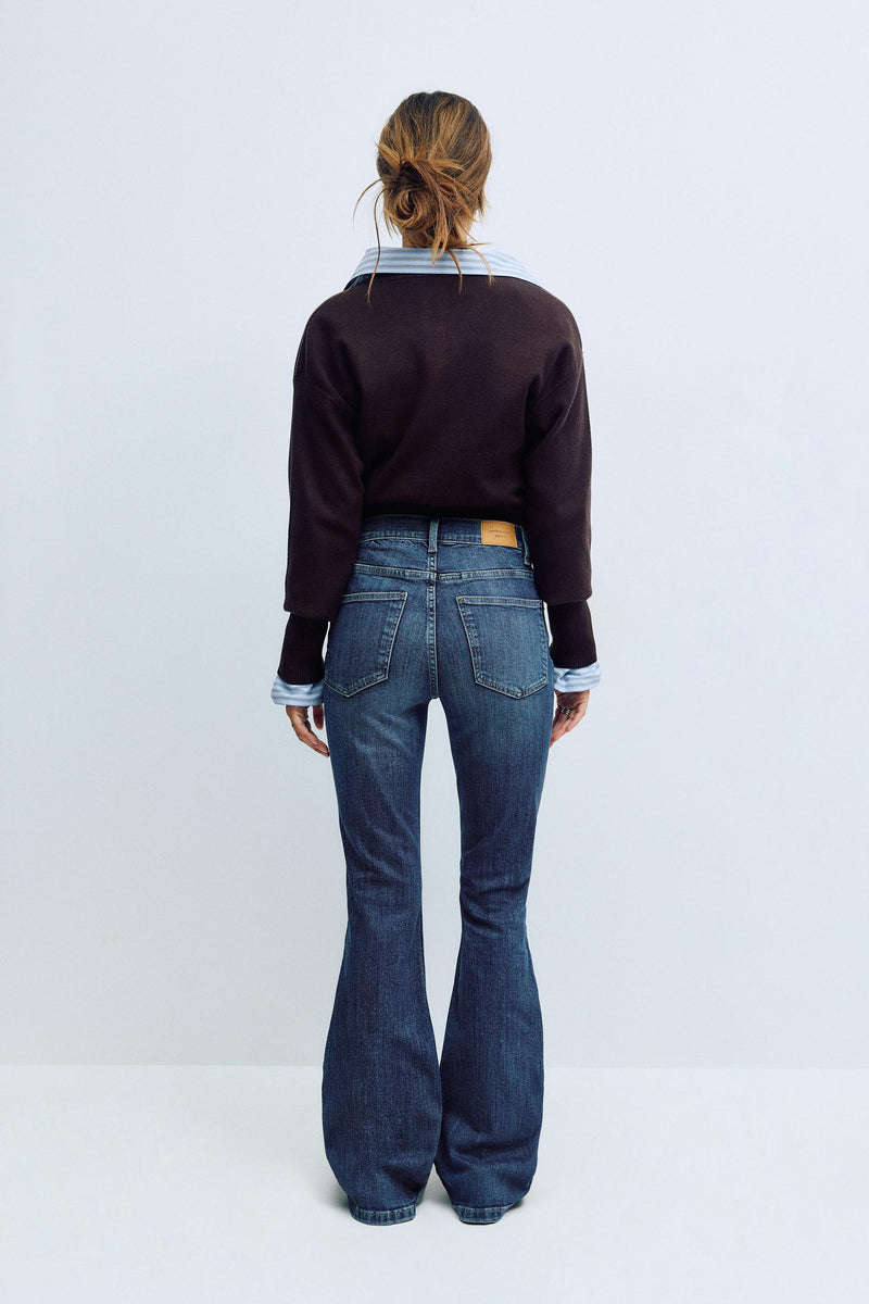 Low waist gallabuxur