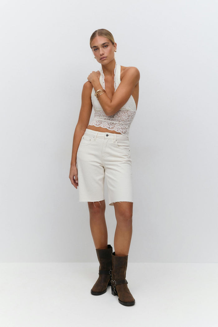 Jorts stuttbuxur
