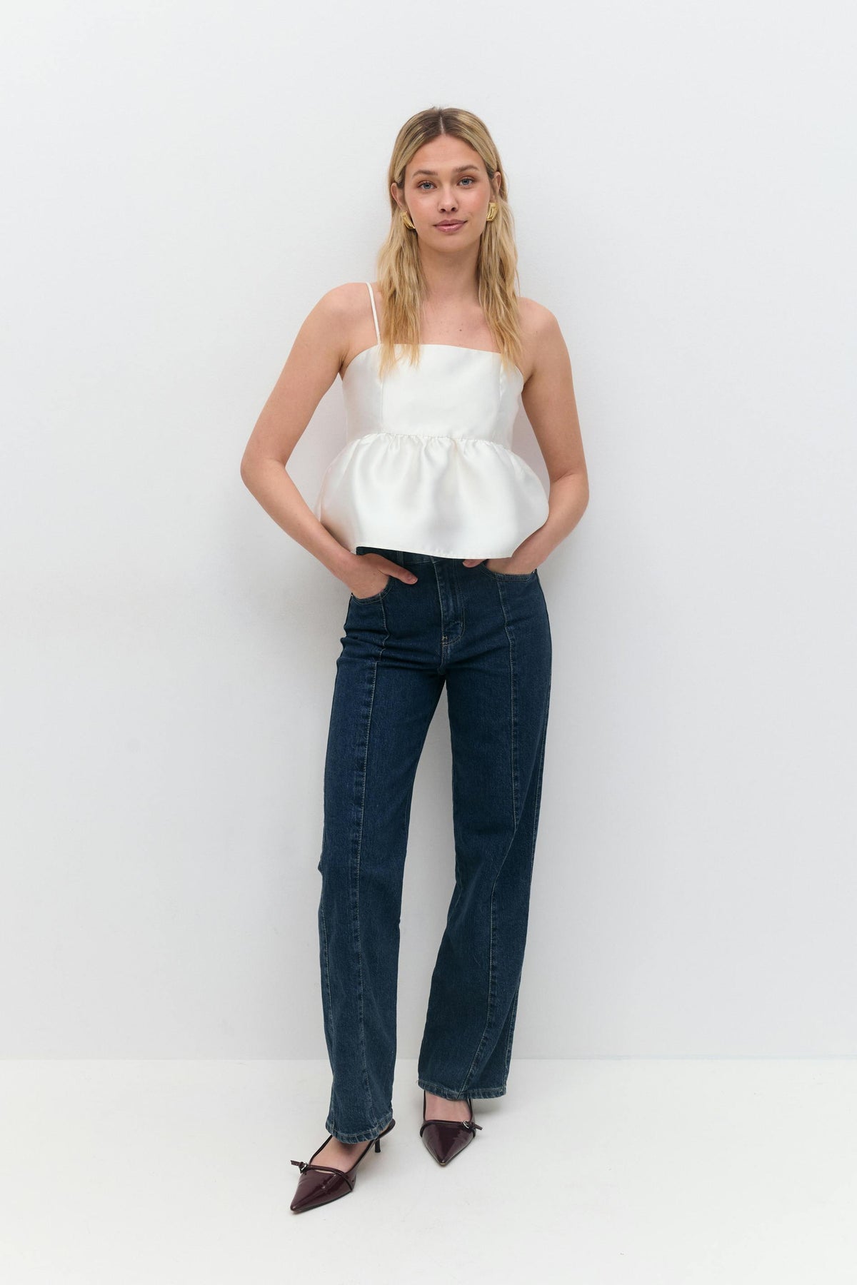 Peplum toppur