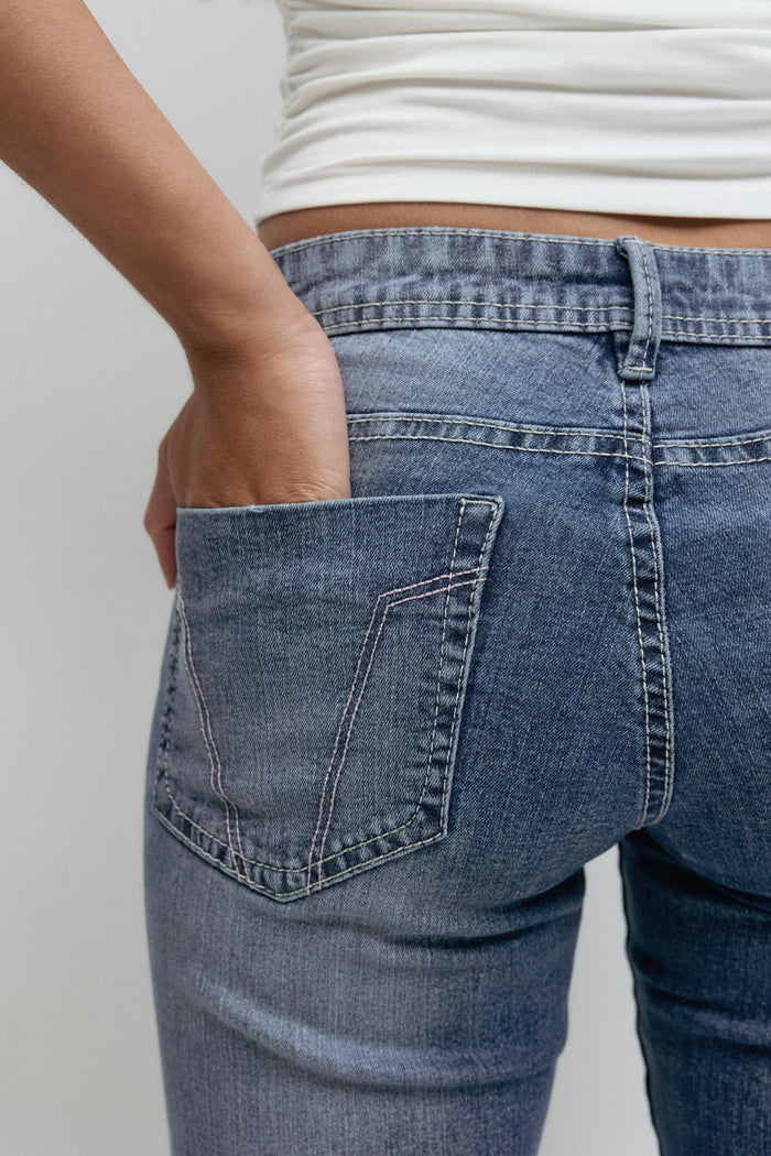 Gallabuxur, low waist