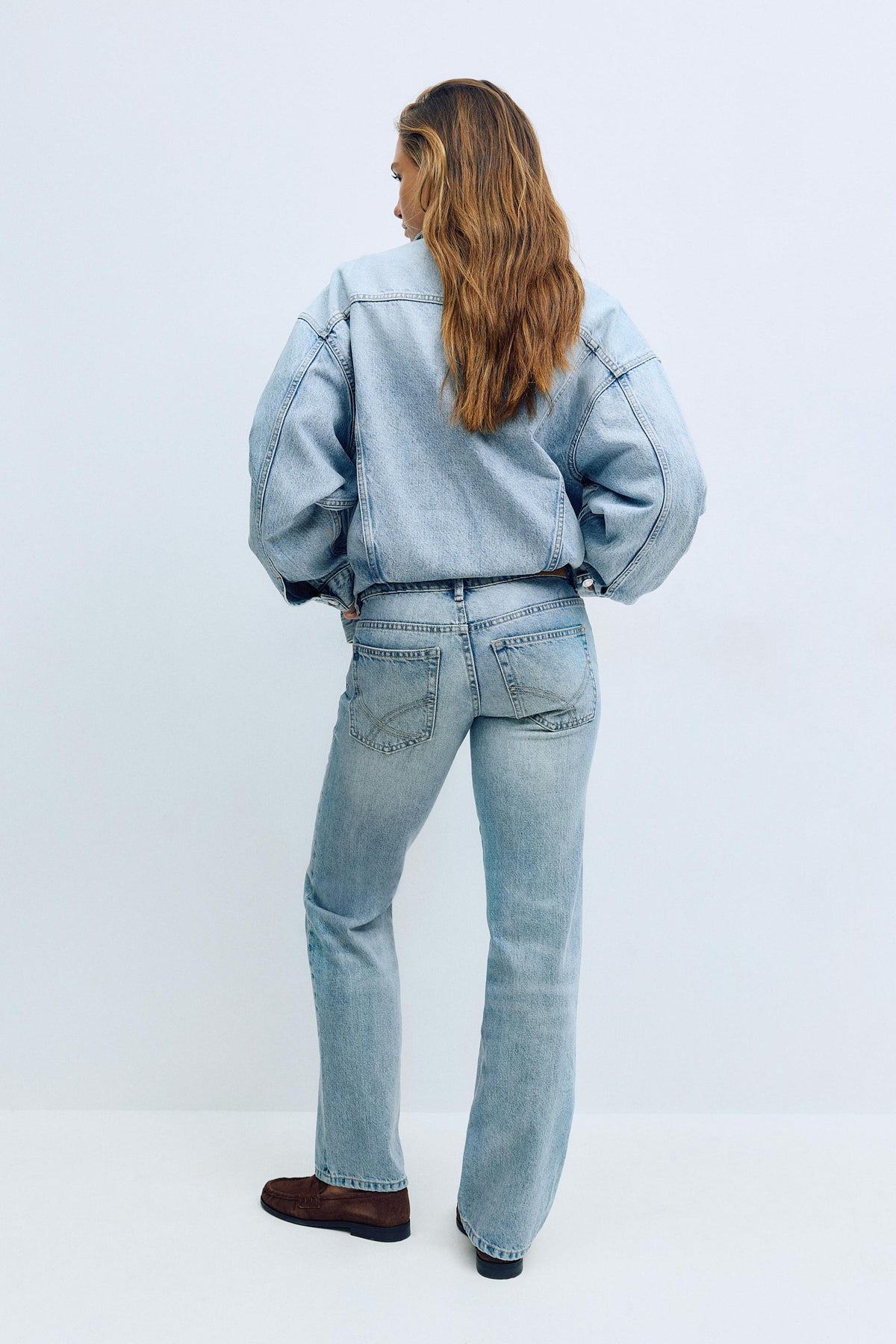 Gallabuxur, low straight