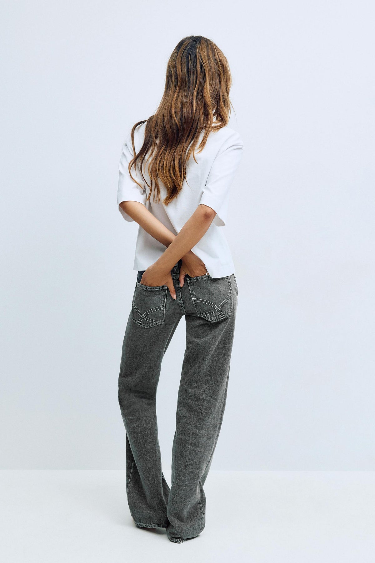 Gallabuxur, low straight