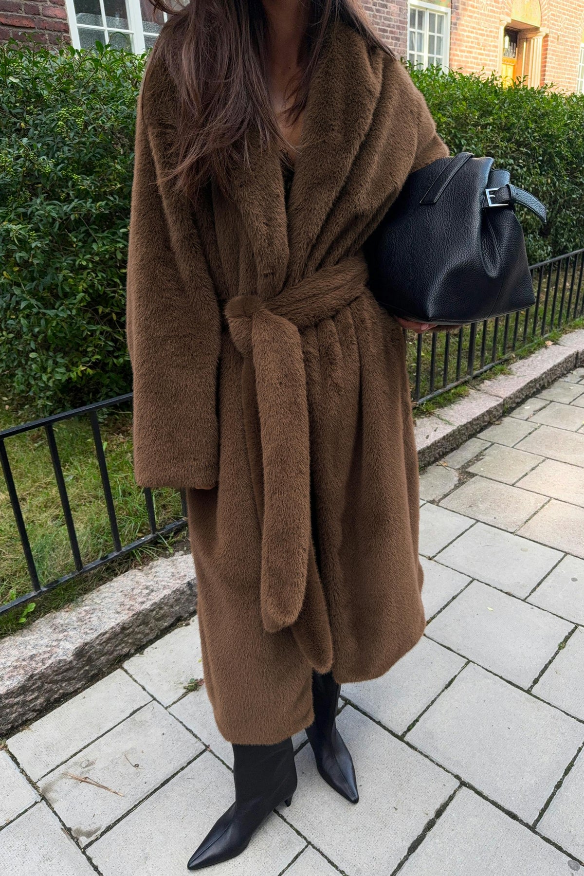 Faux fur kápa