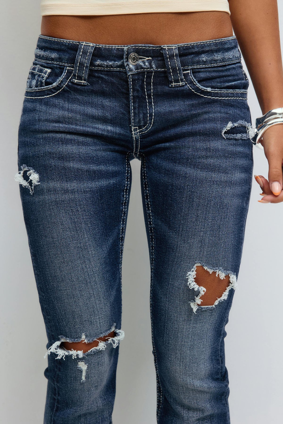 14+ low rise gallabuxur