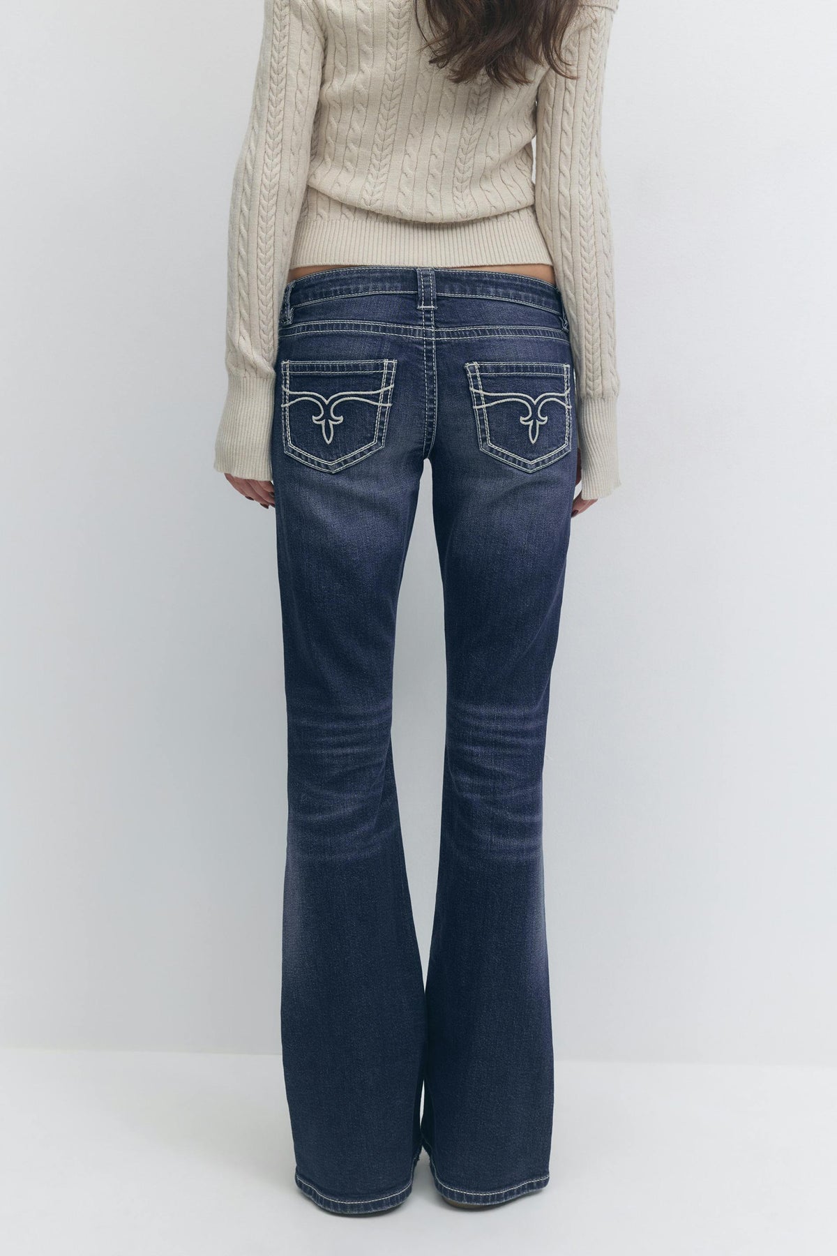 14+ low rise gallabuxur