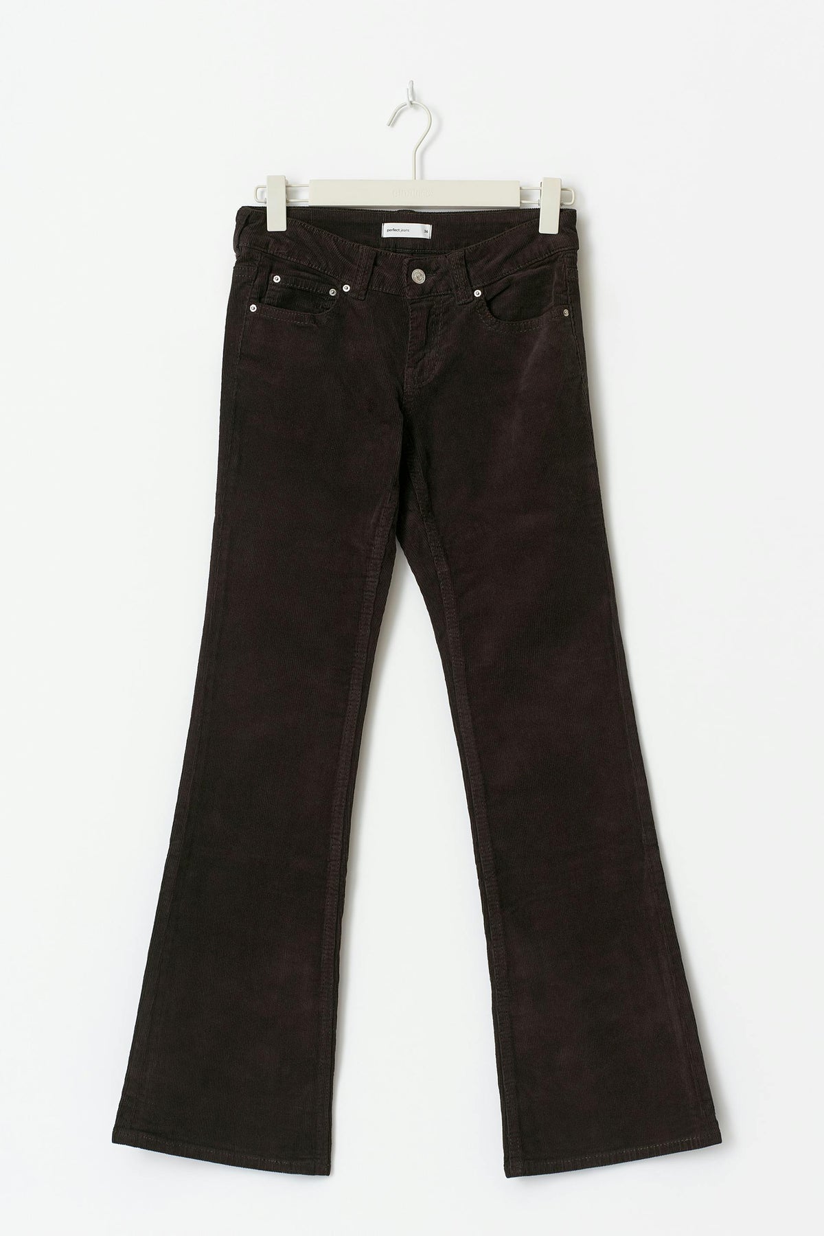 Y2k bootcut gallabuxur