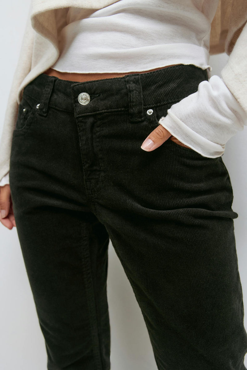 Y2k bootcut gallabuxur