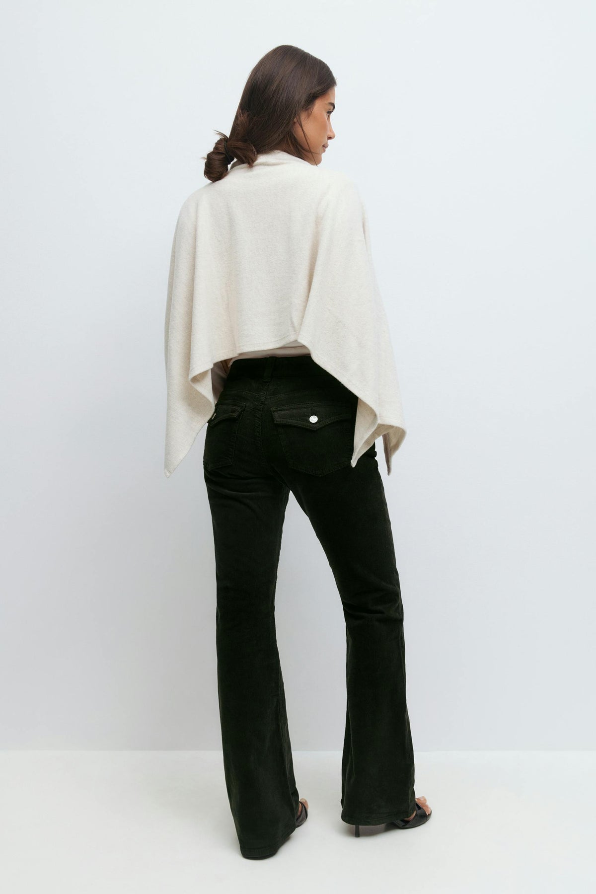 Y2k bootcut gallabuxur