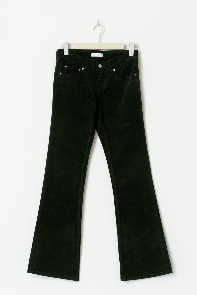 Y2k bootcut gallabuxur