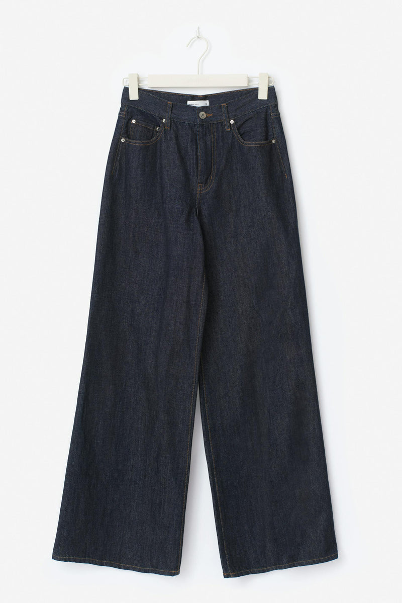 Wide gallabuxur, petite