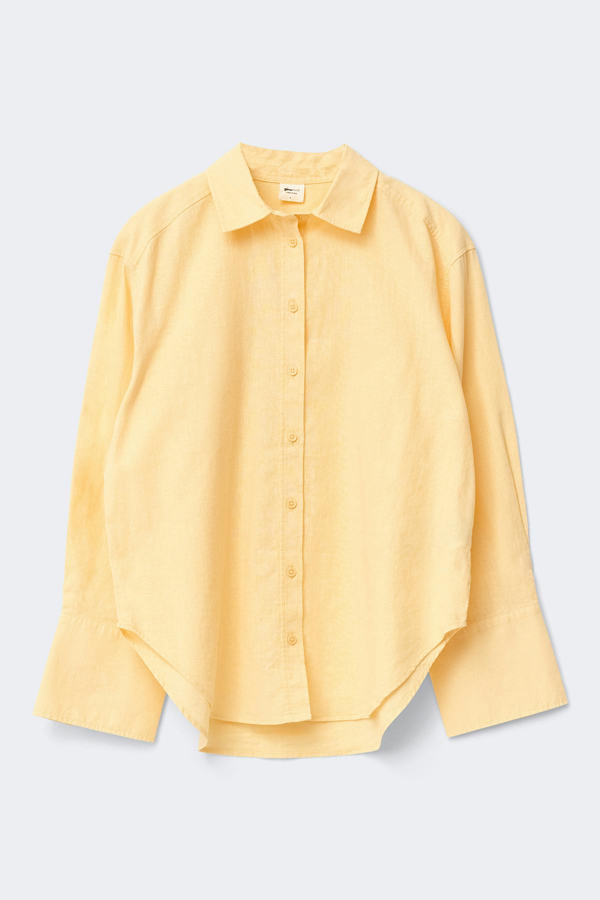 Hör skyrta oversized