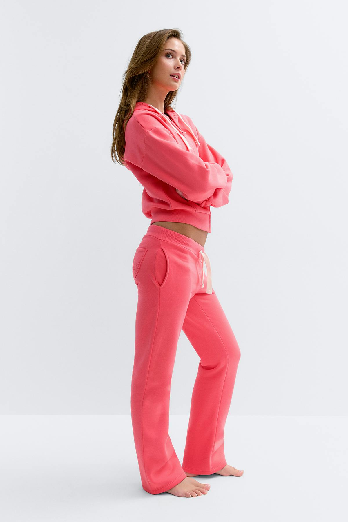 14+ low waist joggingbuxur tall
