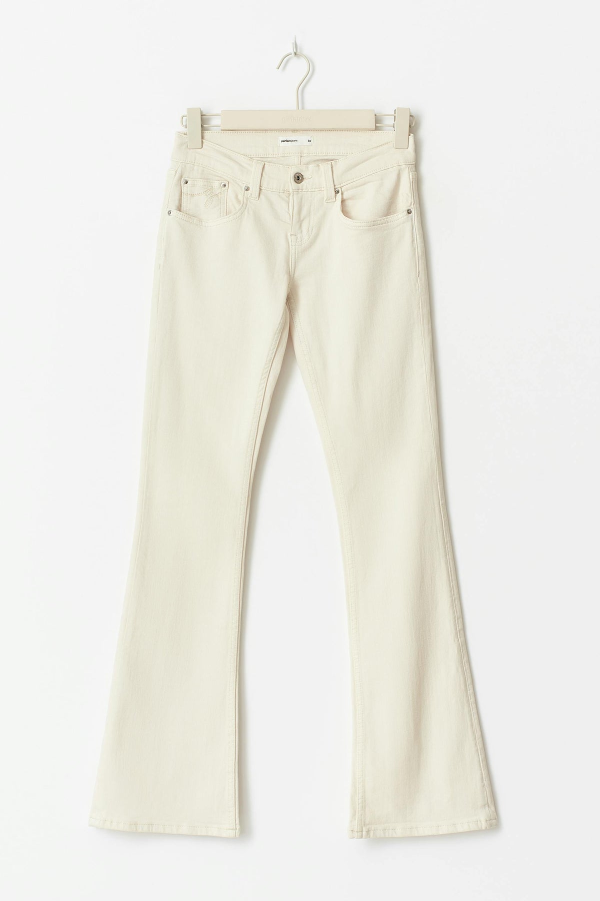 Low bootcut gallabuxur