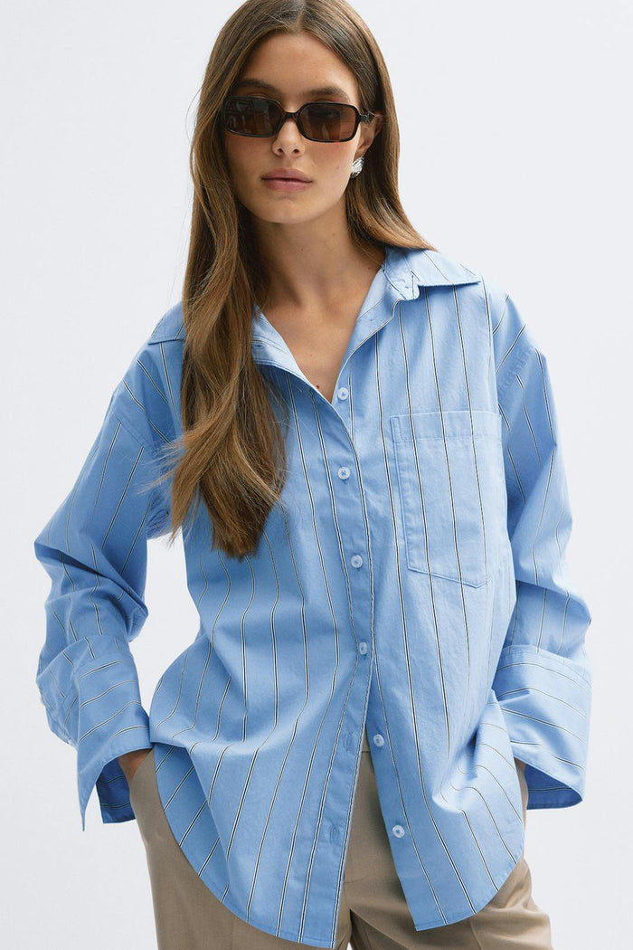 Poplin skyrta