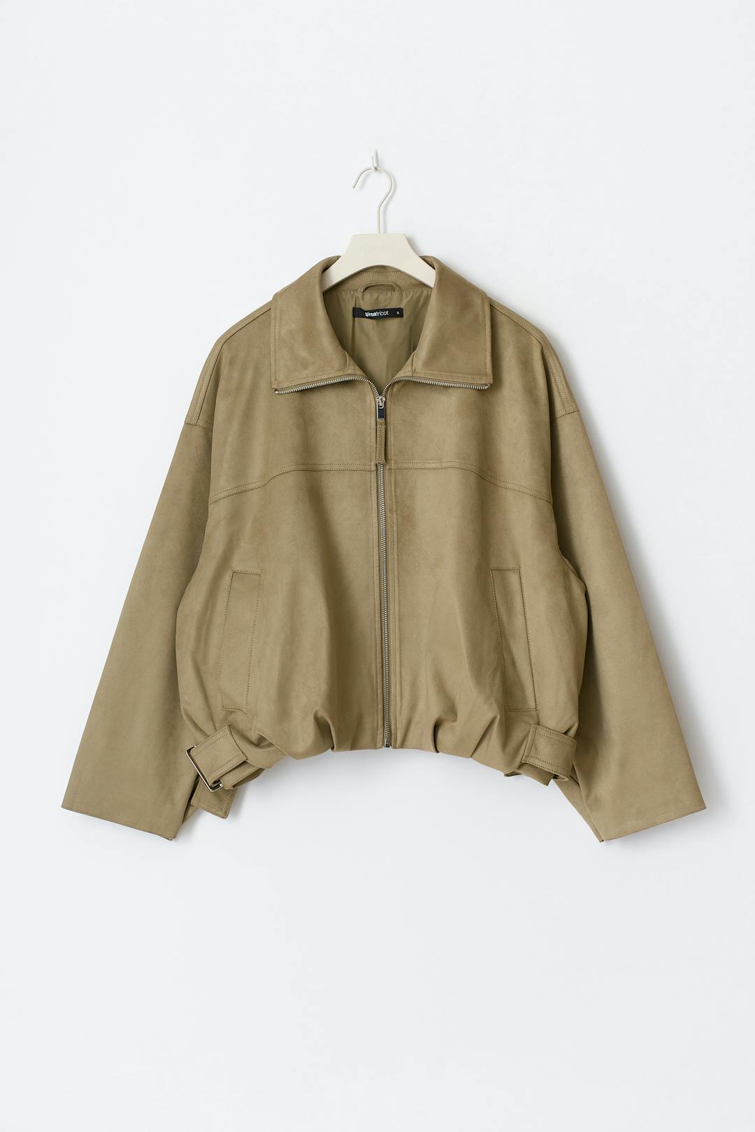 Faux suede jakki
