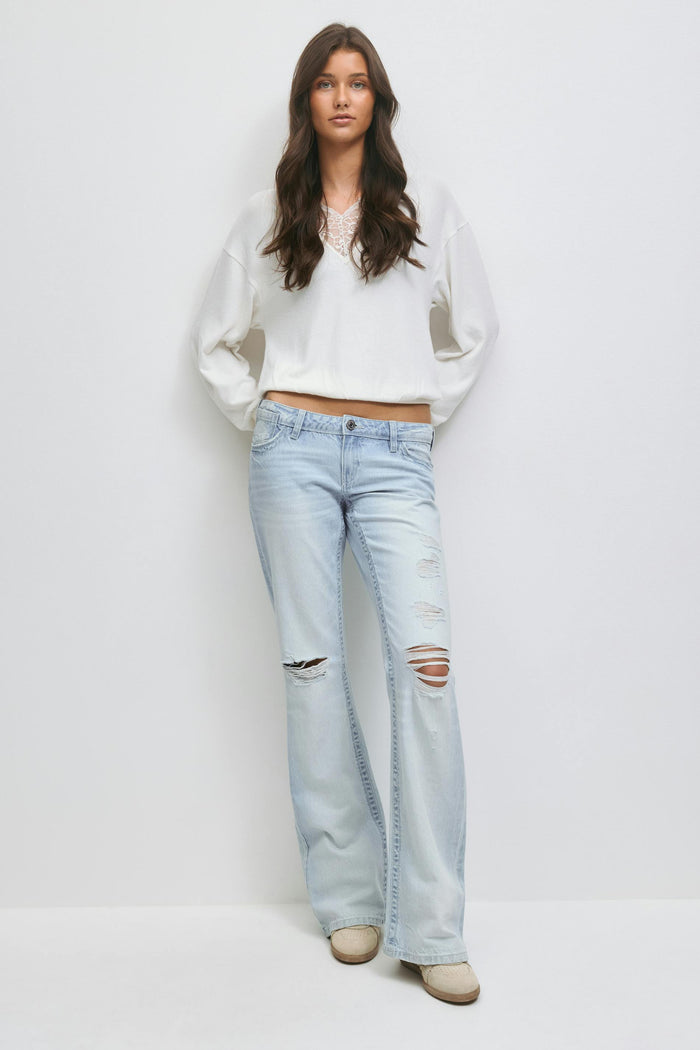 14+ bootcut gallabuxur, tall