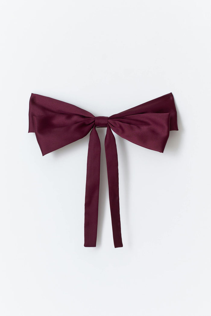 Hárklemma með slaufu