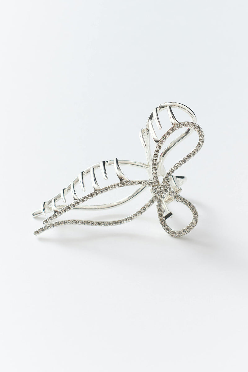 Hárklemma með slaufu