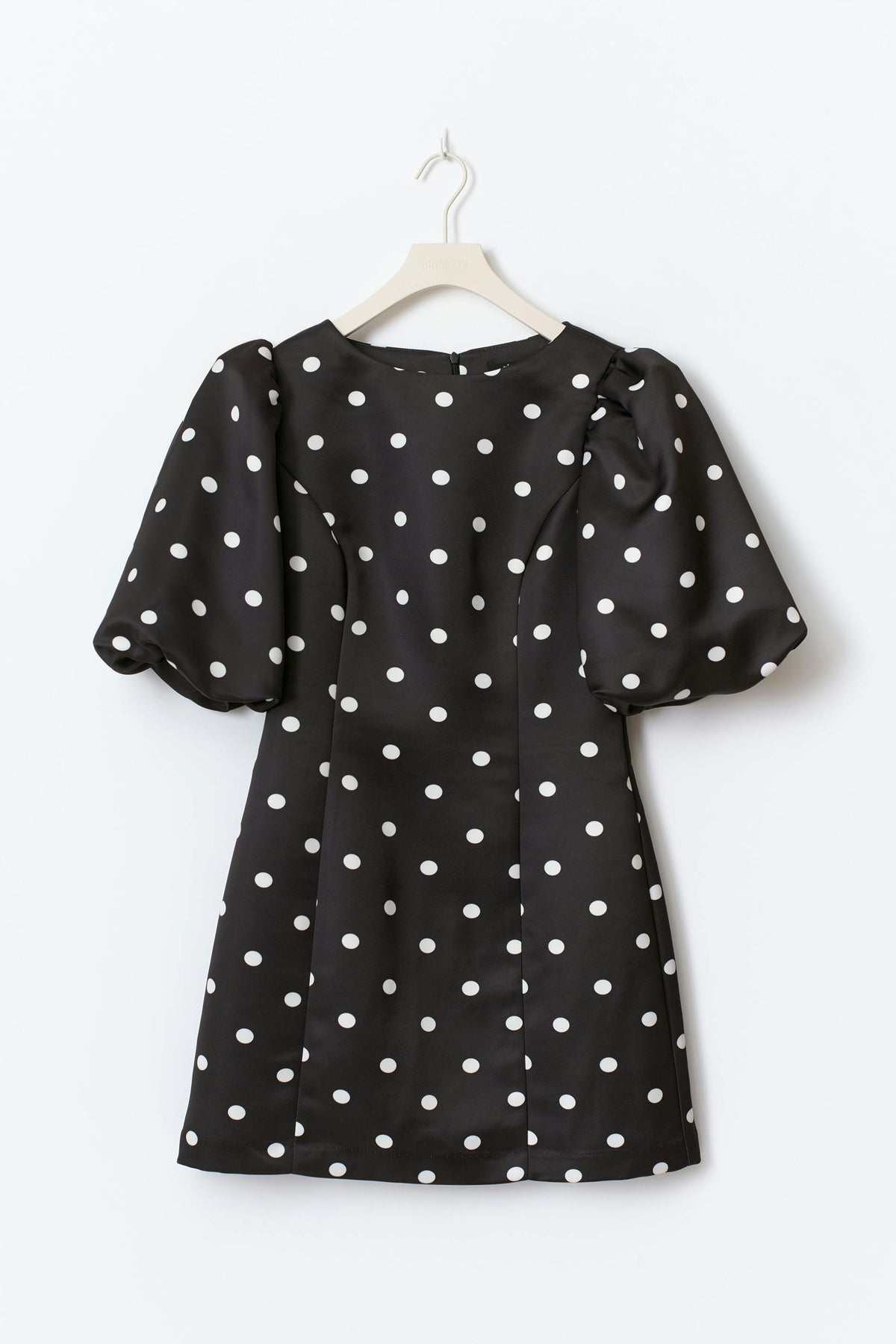 Puff sleeve mini kjóll