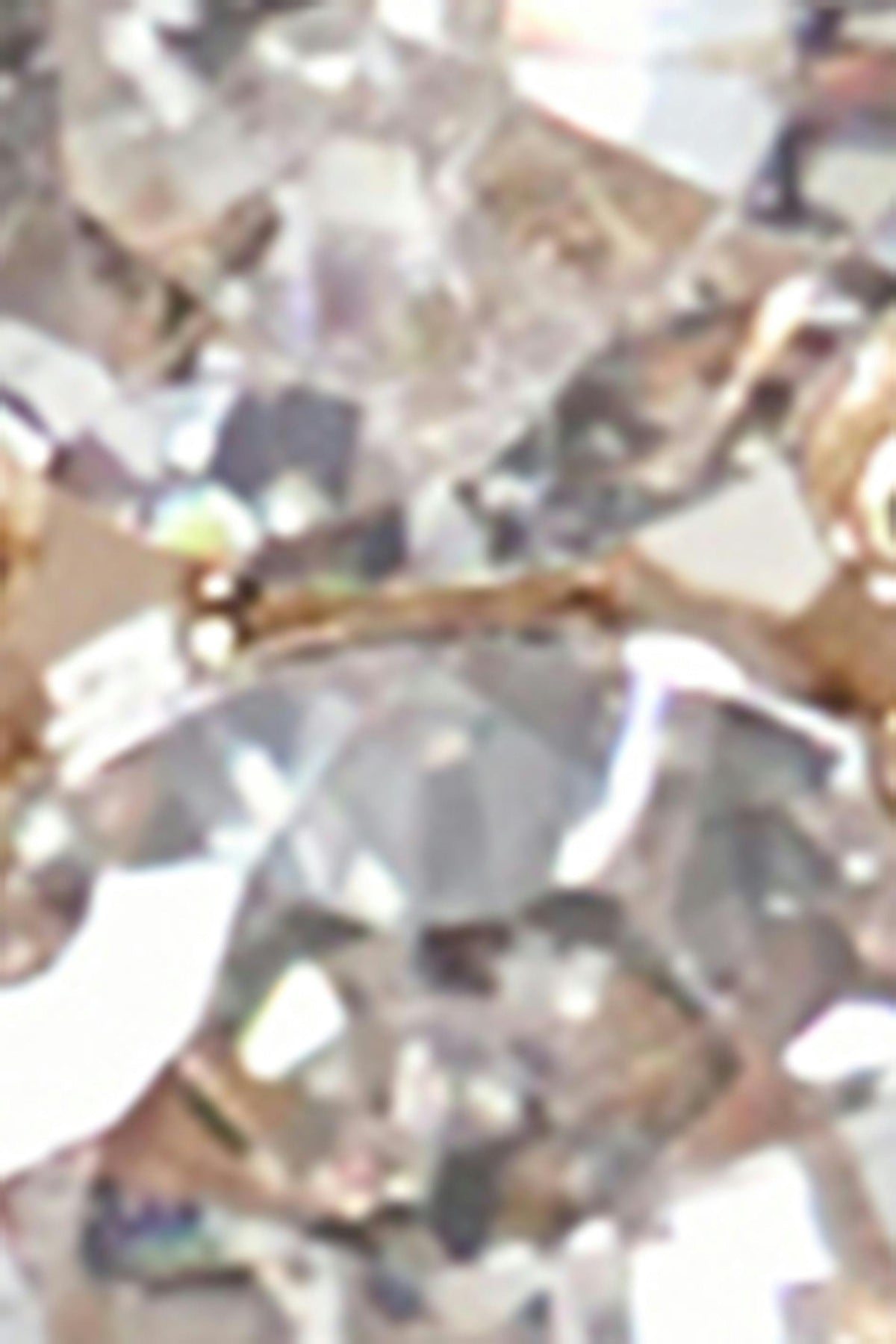 Rhinestone eyrnalokkar