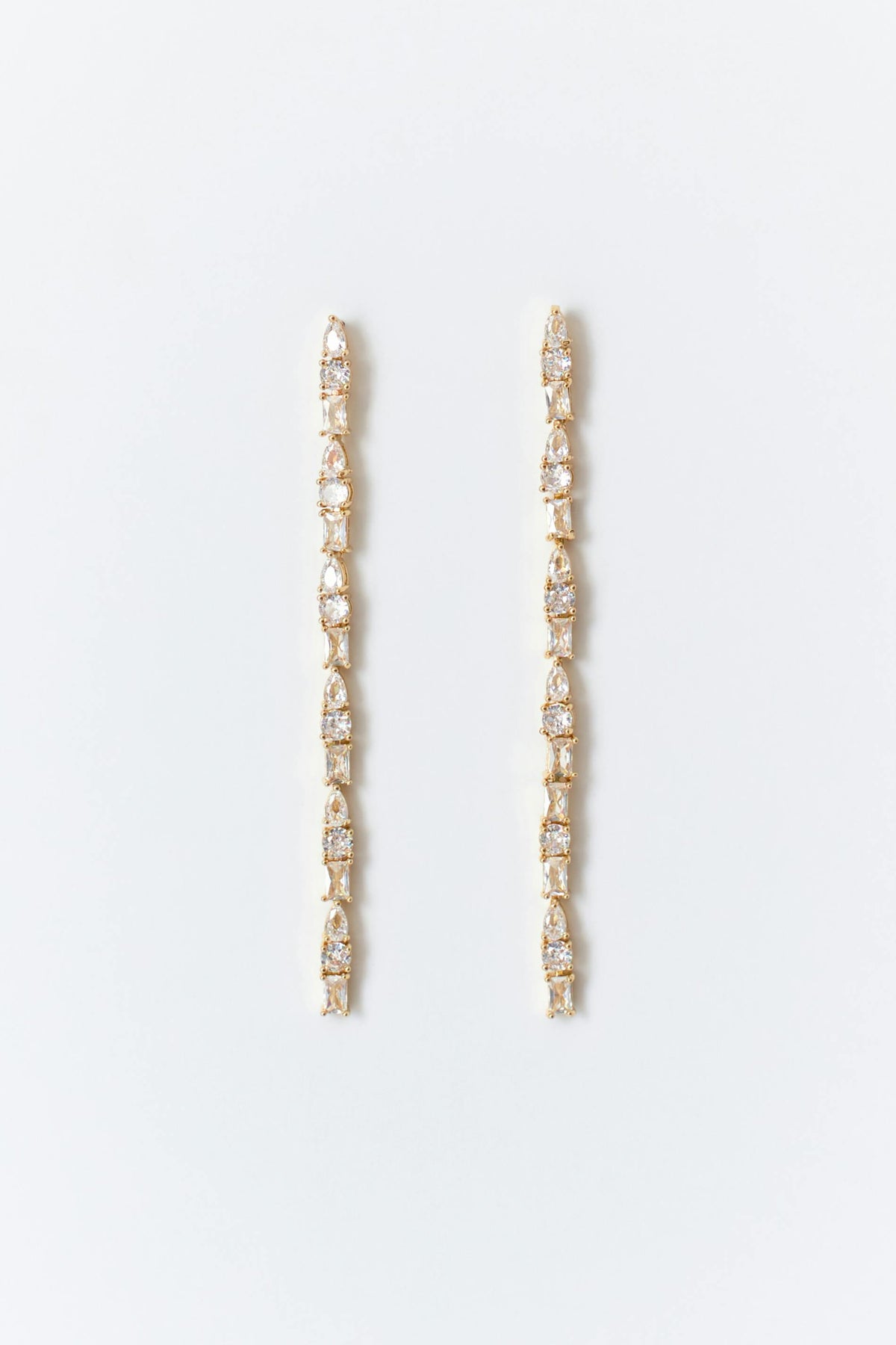 Rhinestone eyrnalokkar