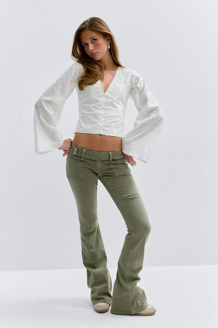 14+ flare gallabuxur tall