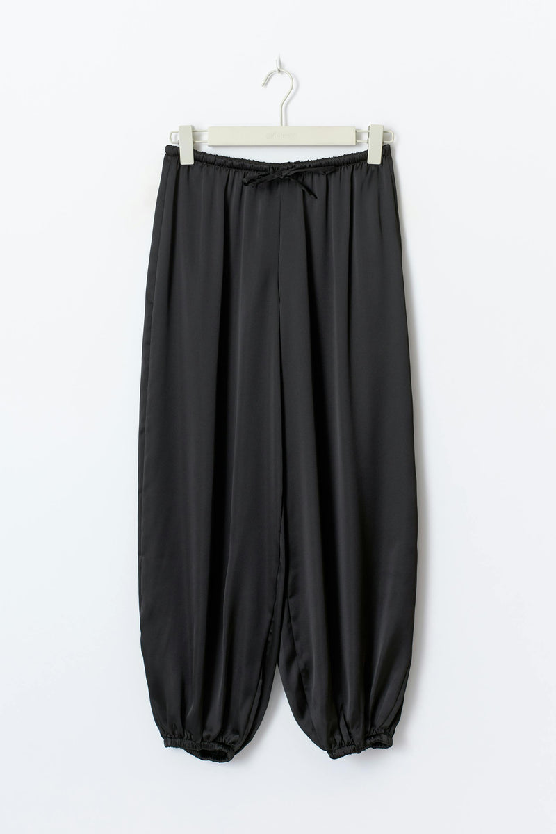 Satín balloon buxur