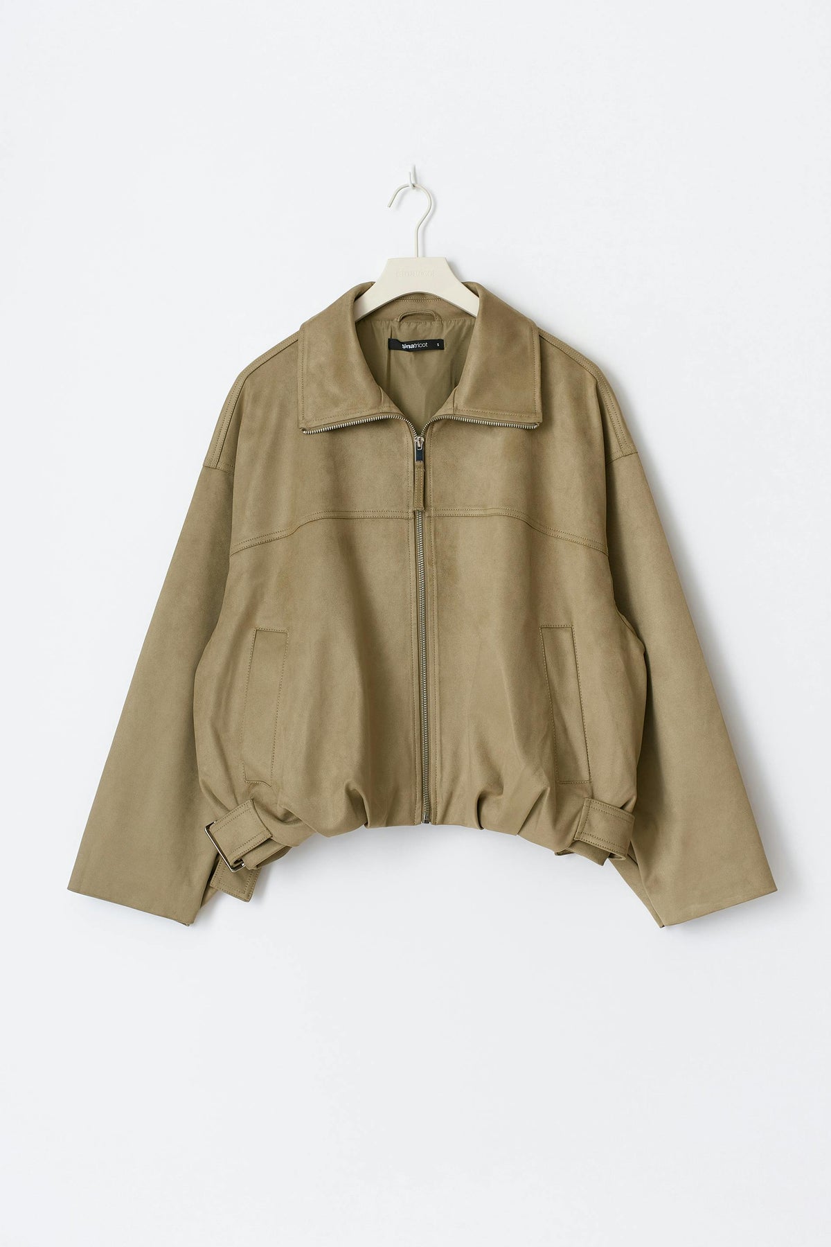 Faux suede jakki