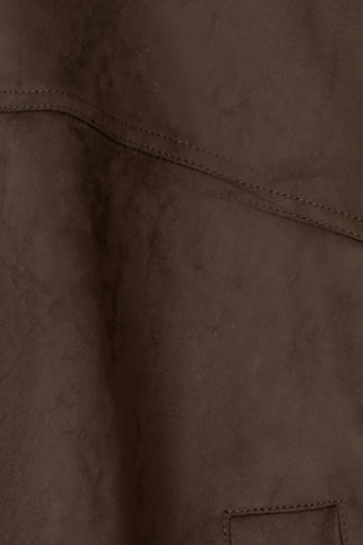 Faux suede jakki