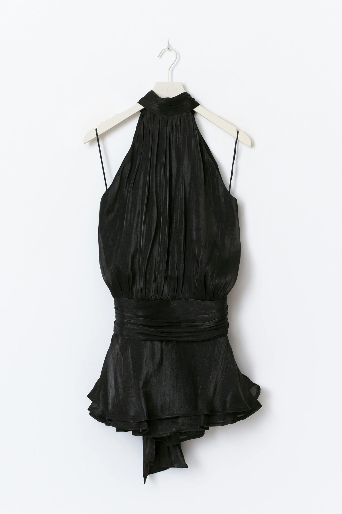 14+ kjóll, opinn í bakið