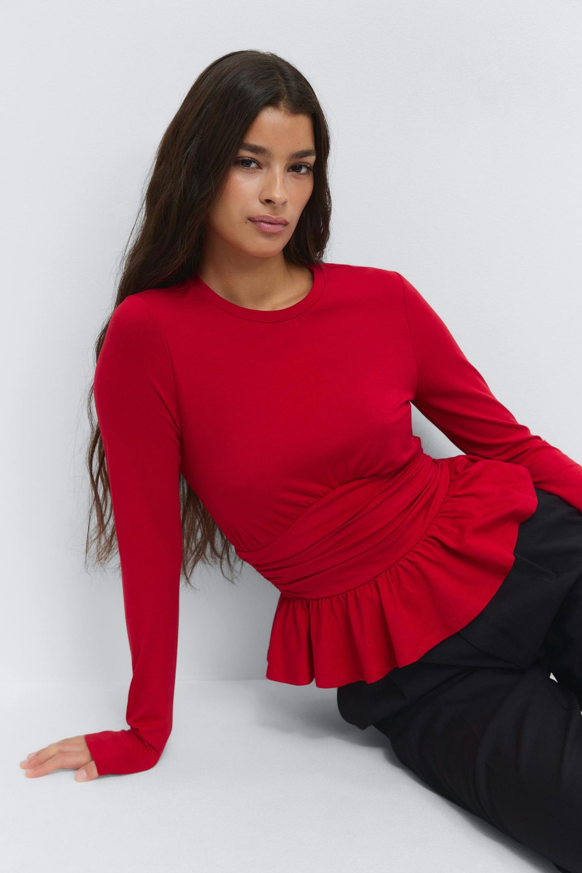 Peplum toppur