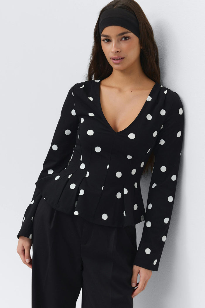 Peplum toppur