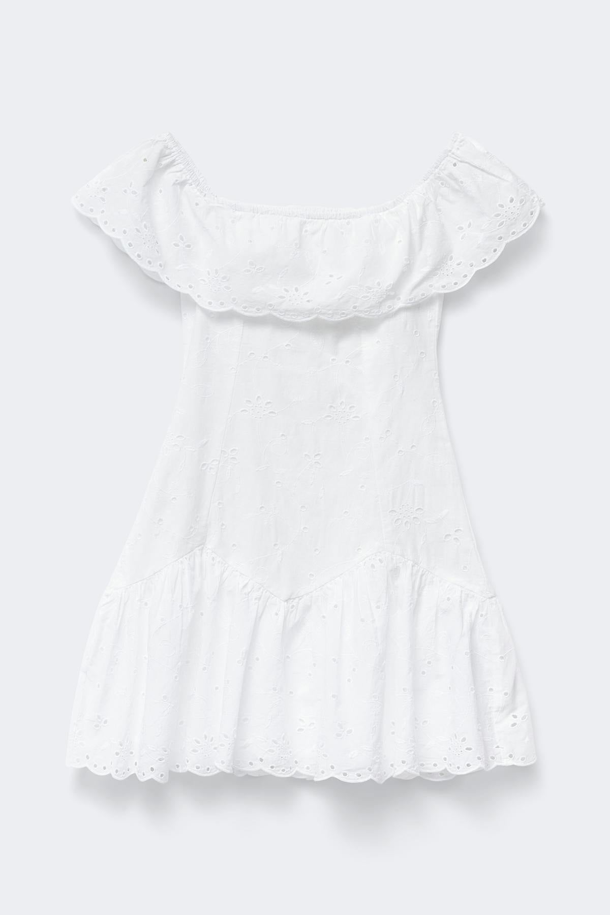 off shoulder kjóll