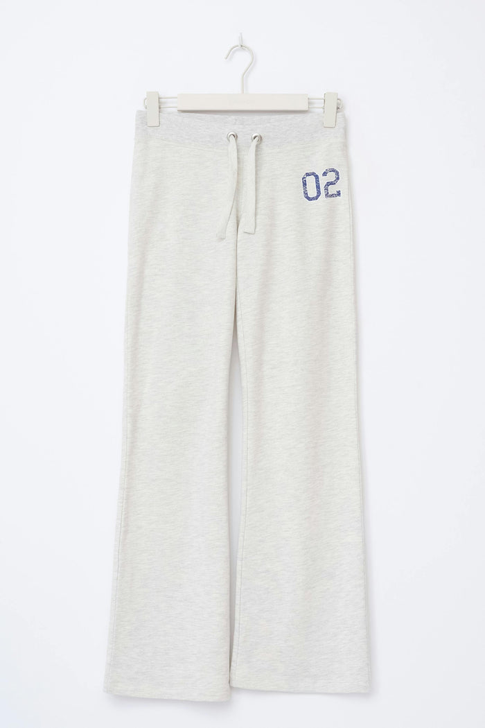 14+ low flare joggingbuxur tall