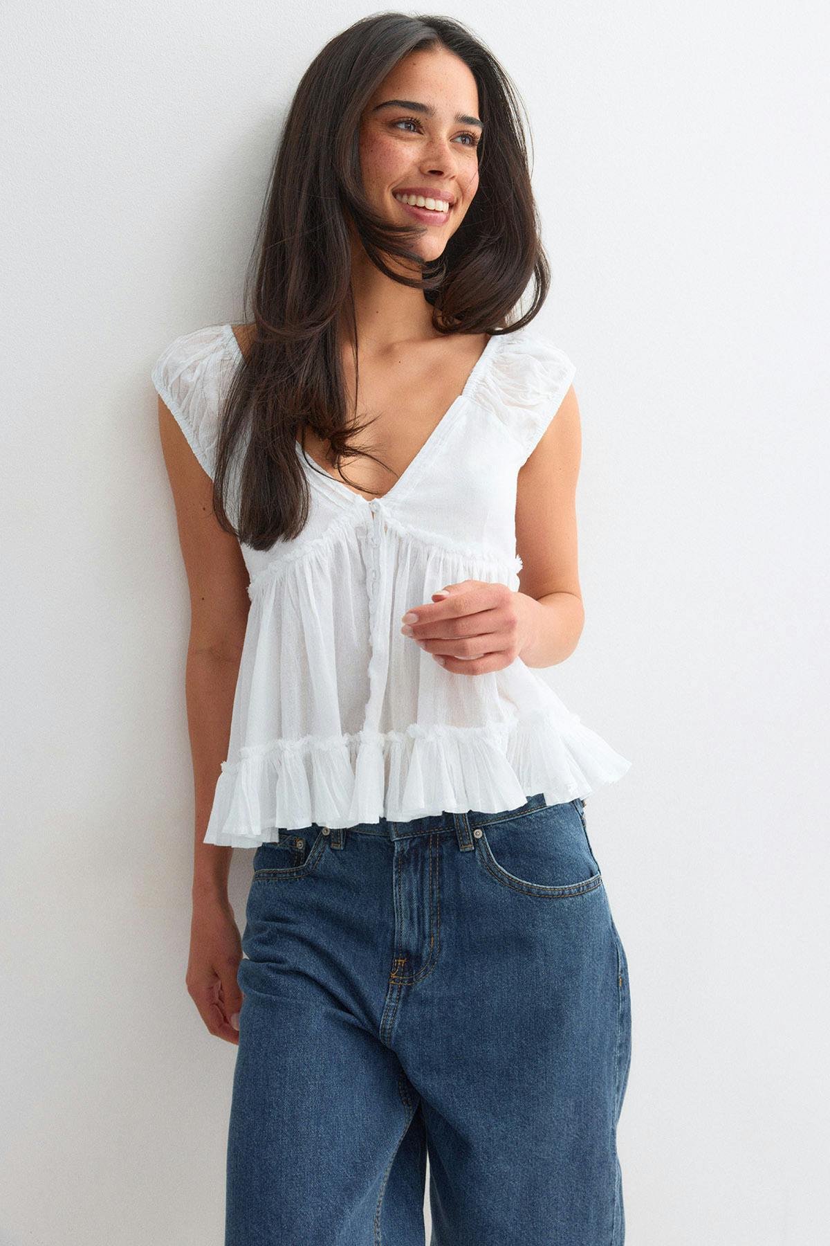 Peplum toppur