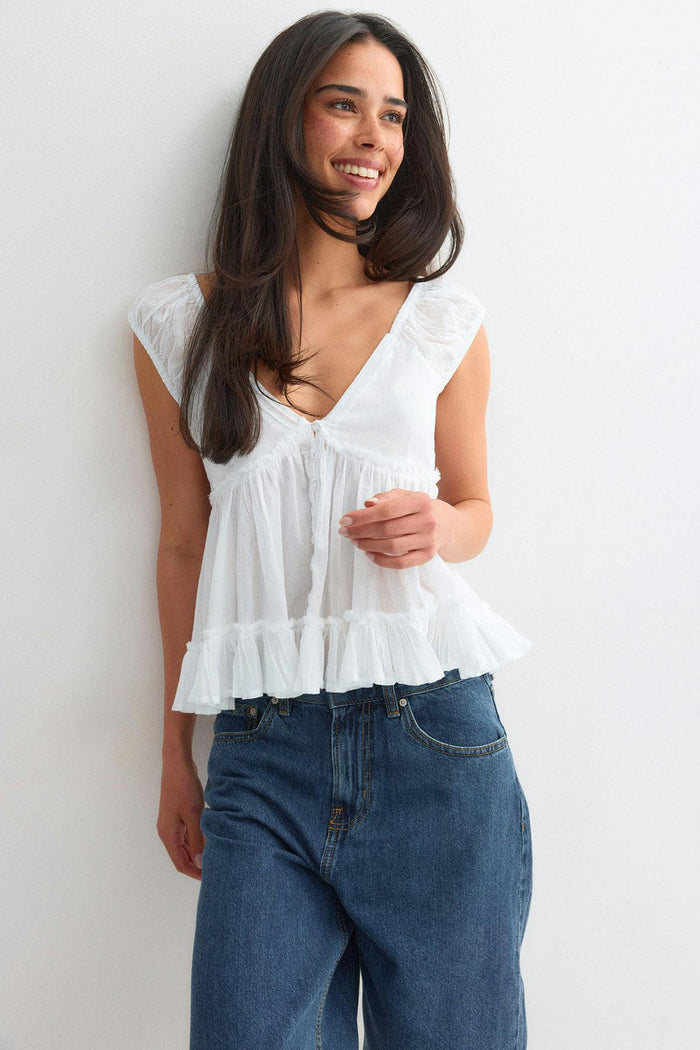 Peplum toppur