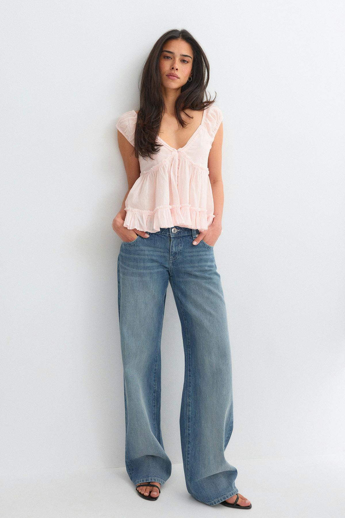 Peplum toppur
