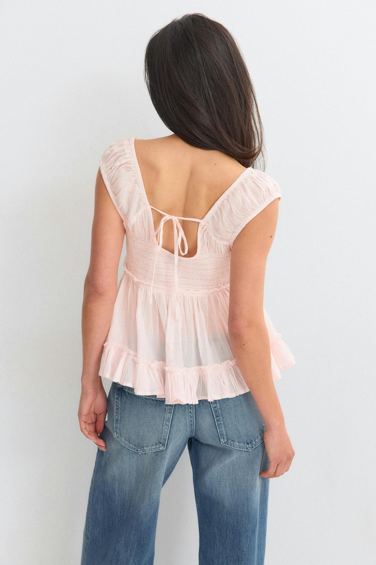 Peplum toppur