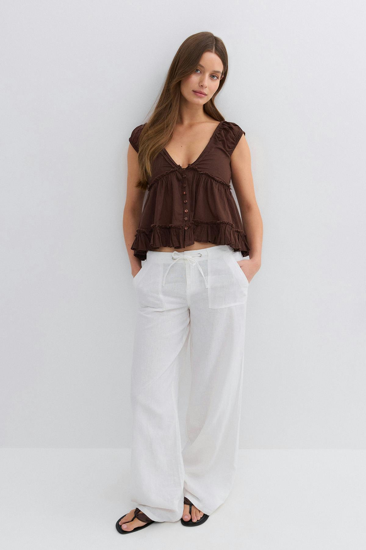 Peplum toppur