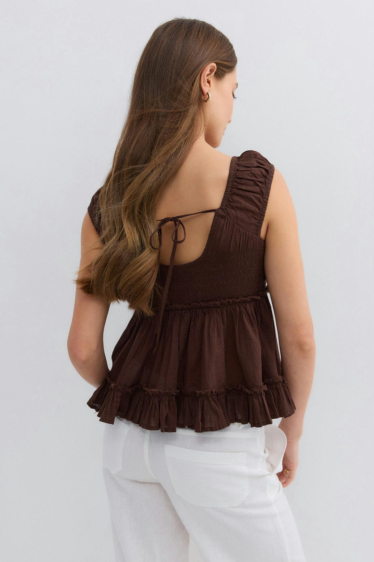 Peplum toppur