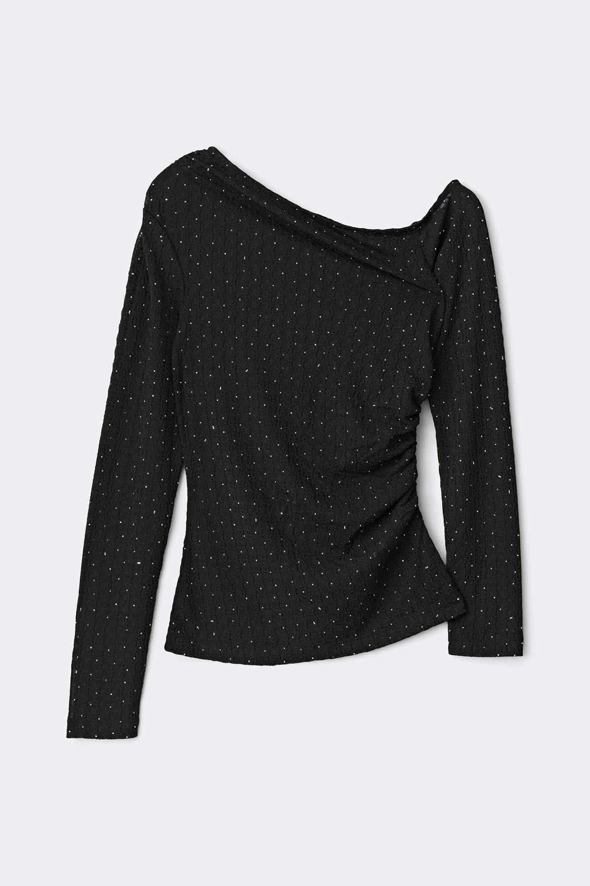 One shoulder toppur