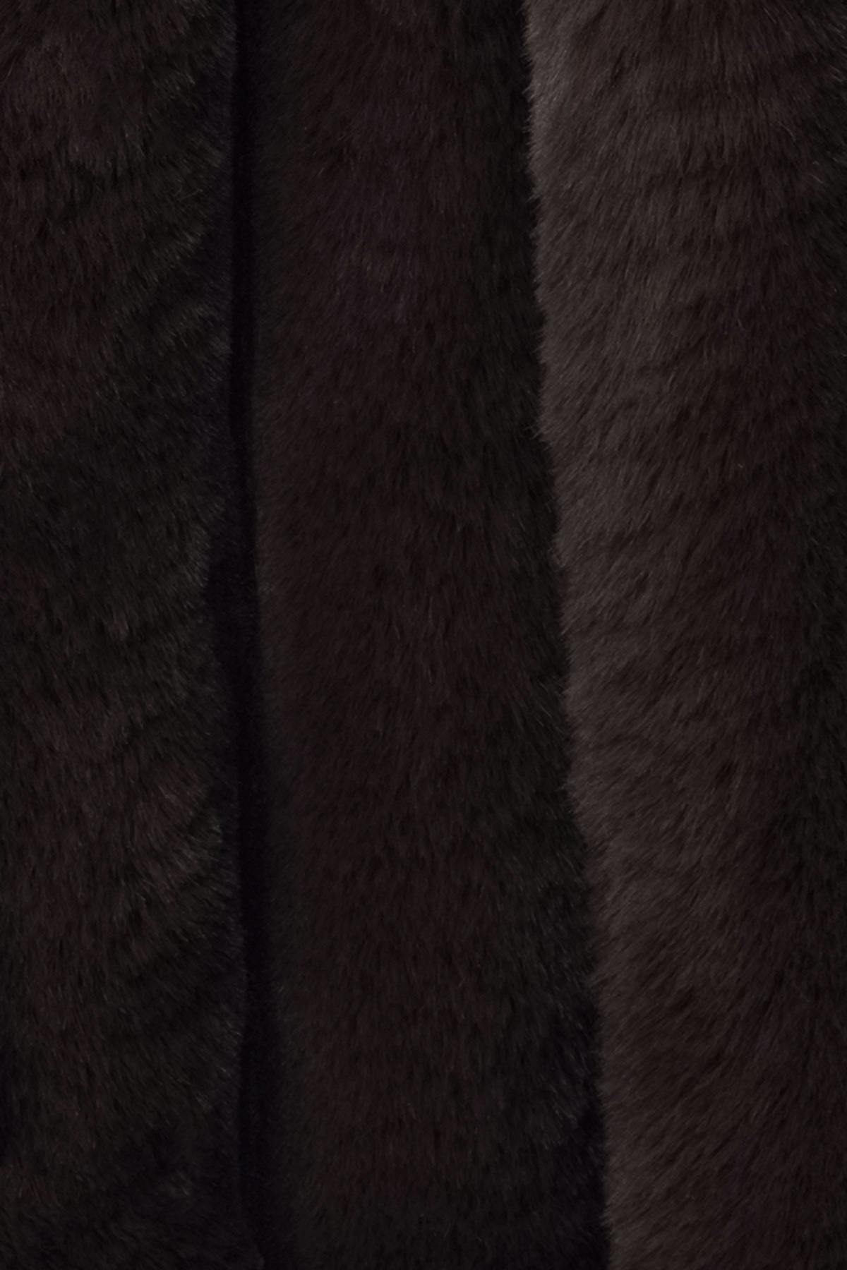 Faux fur vesti