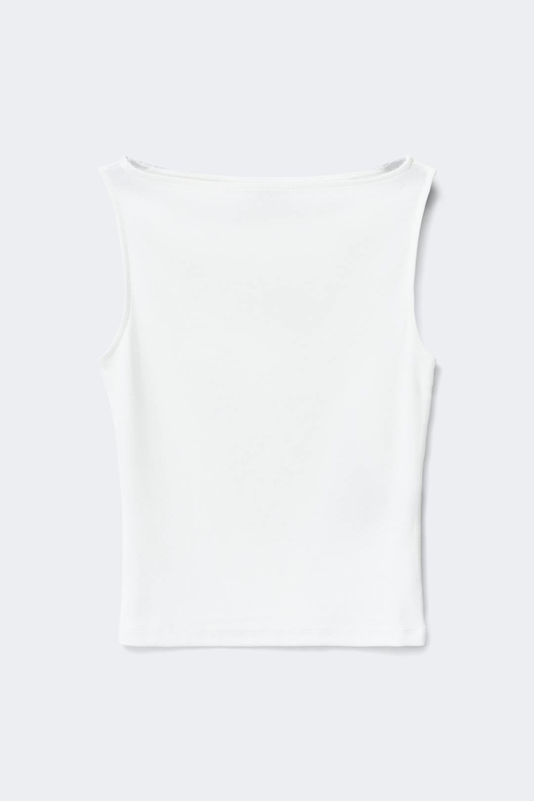 Boatneck toppur