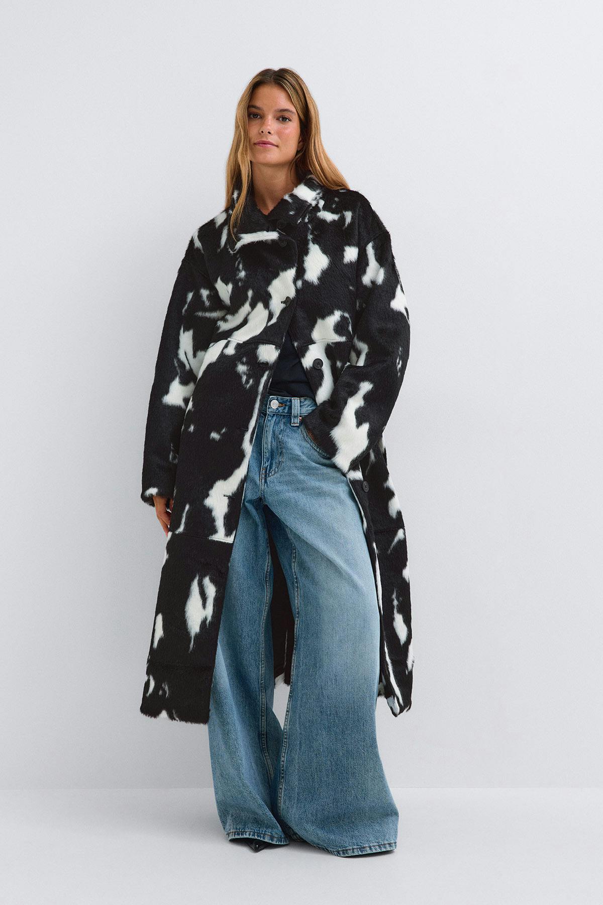 Kápa faux fur