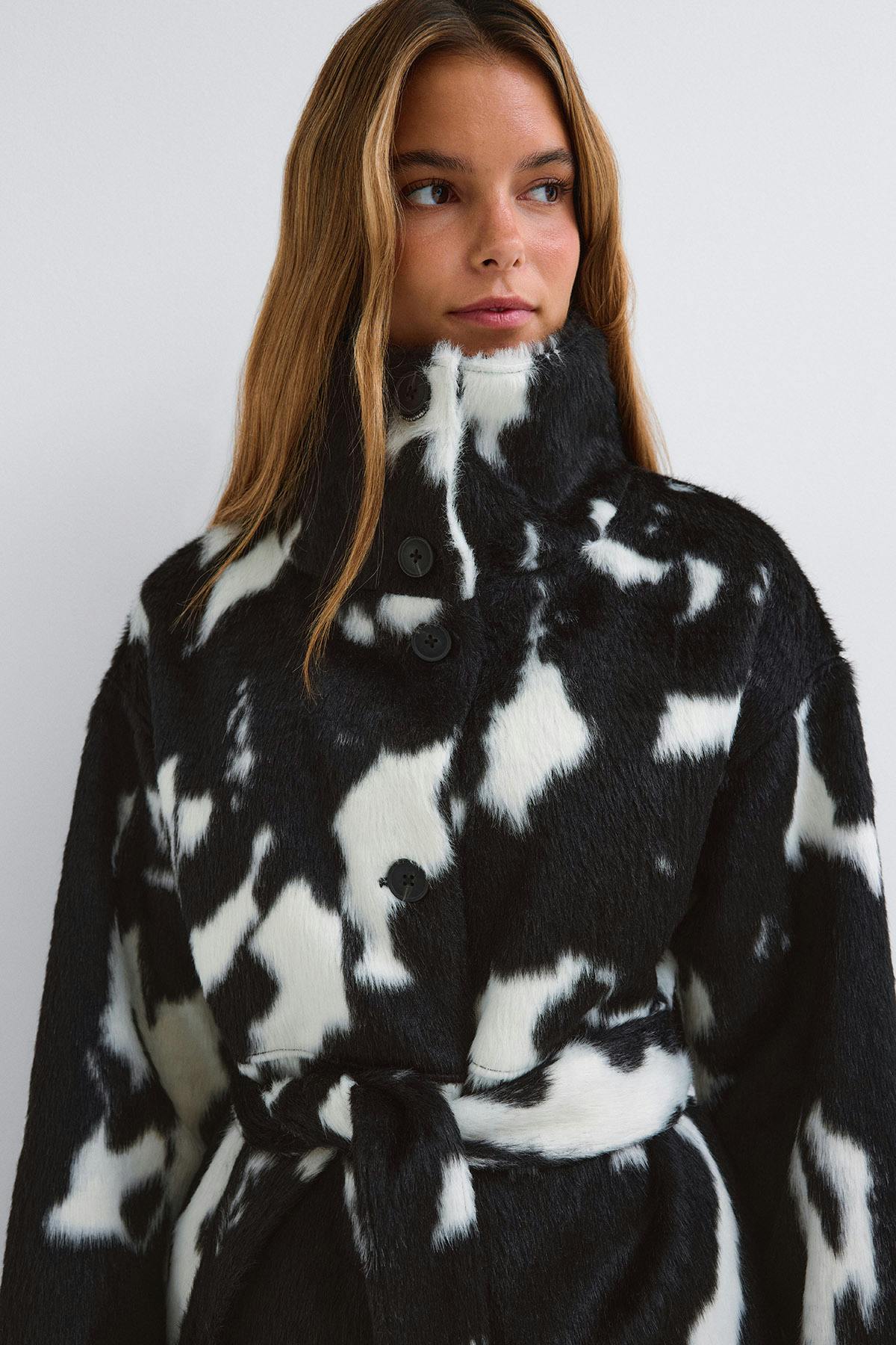 Kápa faux fur