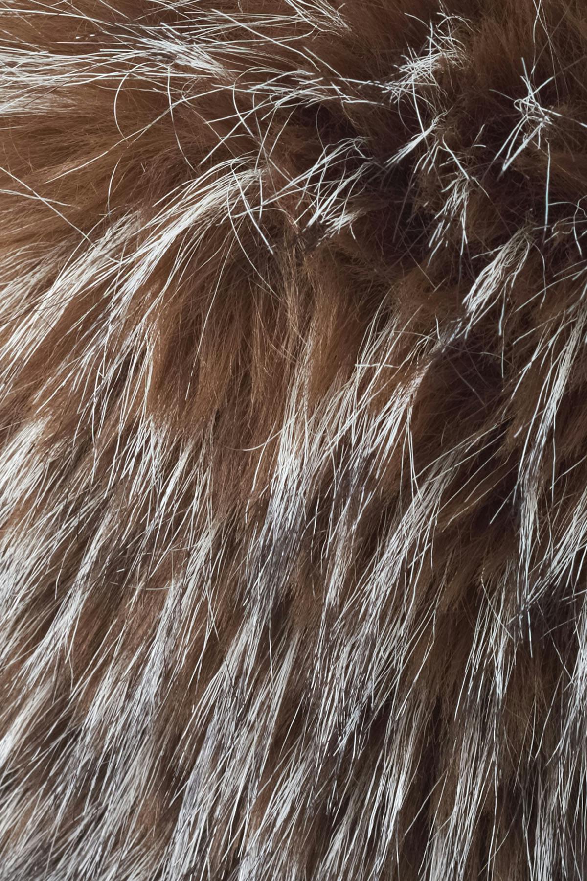 Faux fur hattur