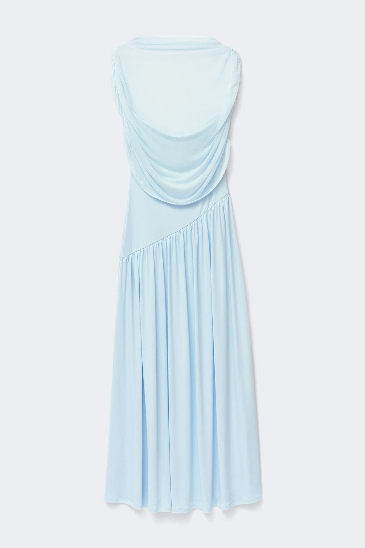 Cape maxi kjóll