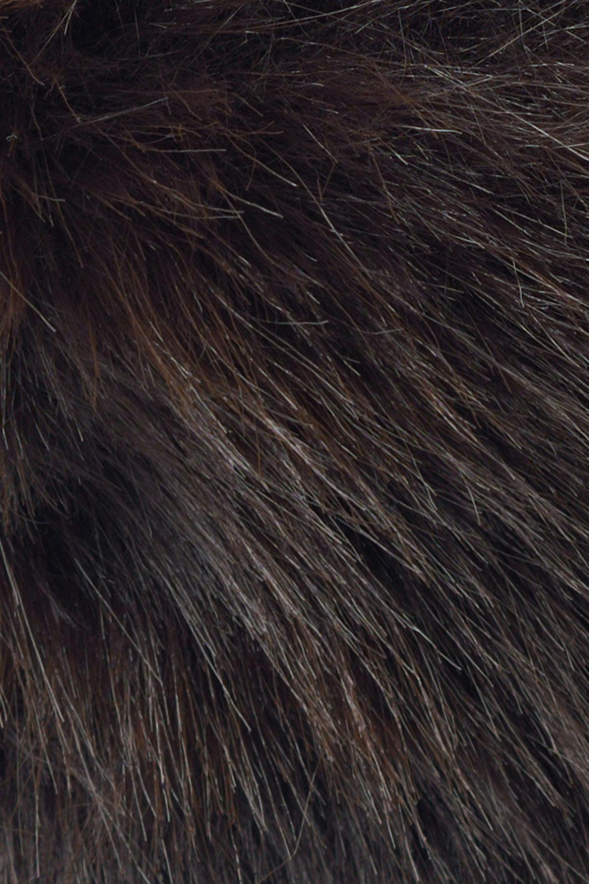 Faux fur eyrnaband